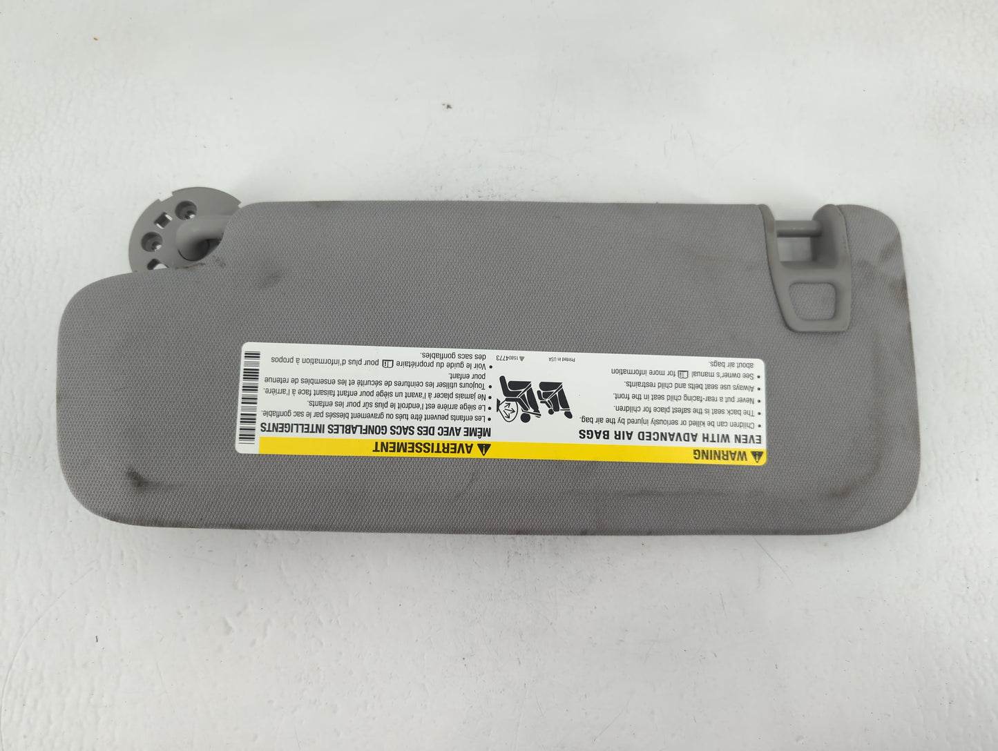 2016-2021 Chevrolet Malibu Sun Visor Shade Replacement Driver Left Mirror Fits Fits 2016 2017 2018 2019 2020 2021 OEM Used A