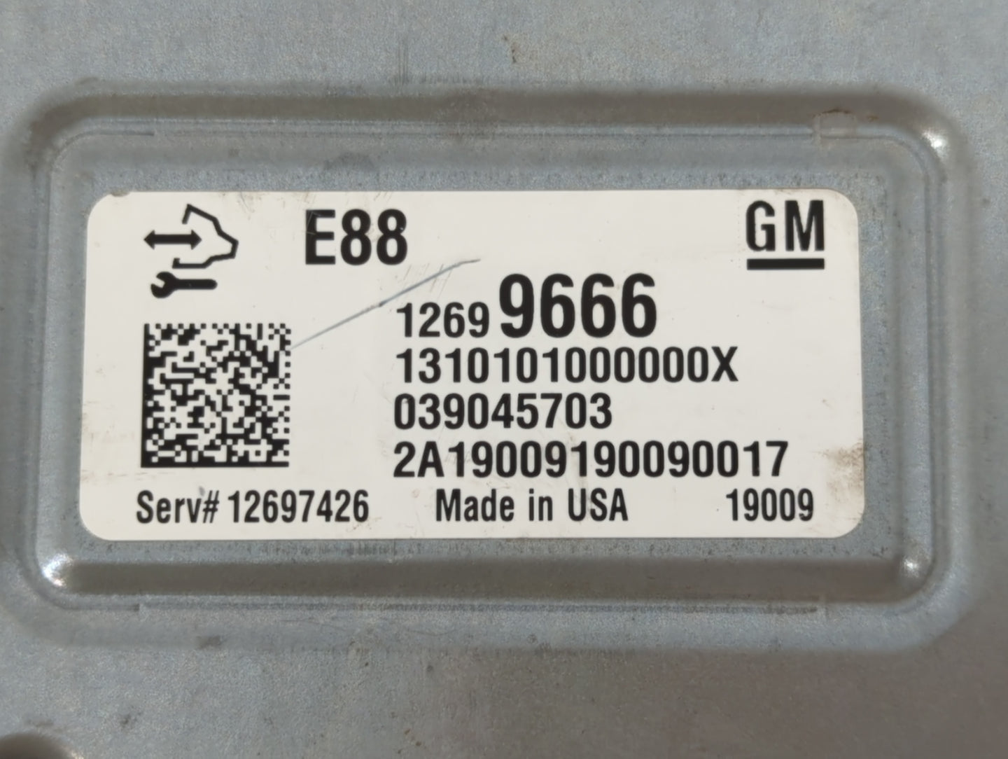 2018-2019 Chevrolet Malibu PCM Engine Control Computer ECU ECM PCU OEM P/N:12697426 12699666 Fits Fits 2018 2019 OEM Used Au