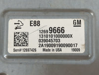 2018-2019 Chevrolet Malibu PCM Engine Control Computer ECU ECM PCU OEM P/N:12697426 12699666 Fits Fits 2018 2019 OEM Used Au