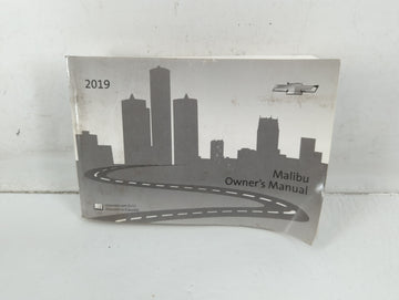 2019 Chevrolet Malibu Owners Manual Book Guide P/N:84074155 OEM Used Auto Parts - Oemusedautoparts1.com