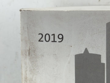 2019 Chevrolet Malibu Owners Manual Book Guide P/N:84074155 OEM Used Auto Parts