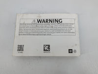 2019 Chevrolet Malibu Owners Manual Book Guide P/N:84074155 OEM Used Auto Parts - Oemusedautoparts1.com