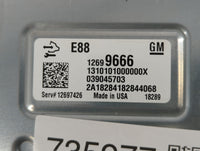 2018-2019 Chevrolet Malibu PCM Engine Control Computer ECU ECM PCU OEM P/N:12699666 Fits Fits 2018 2019 OEM Used Auto Parts 