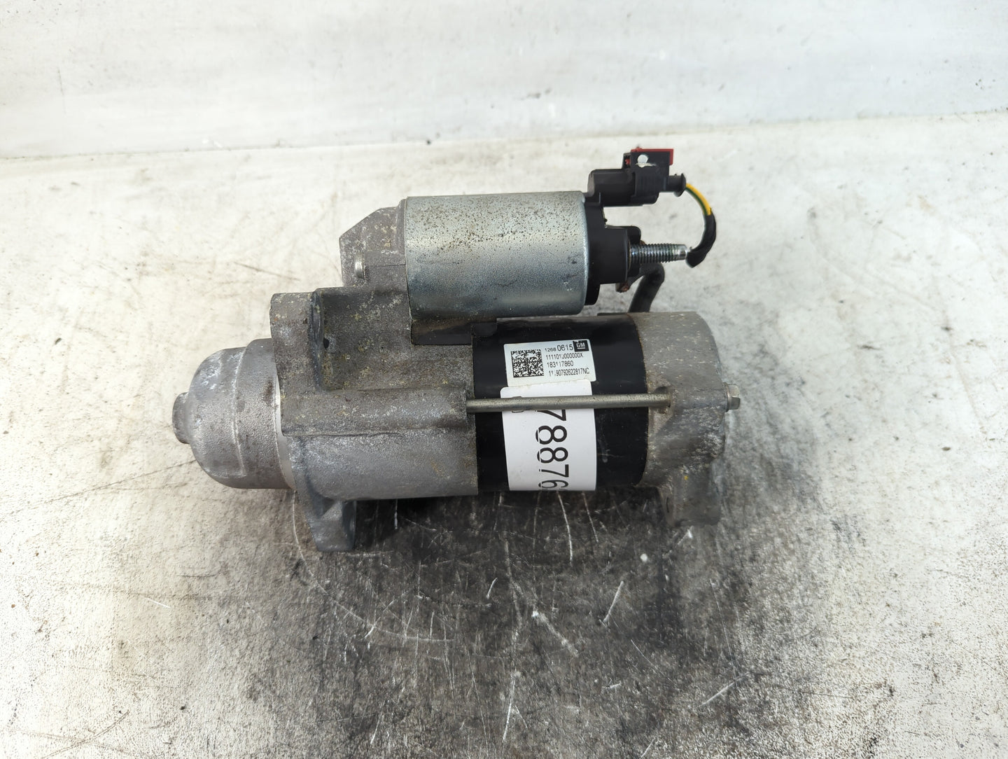 2017-2021 Chevrolet Malibu Car Starter Motor Solenoid OEM P/N:12680615 Fits Fits 2017 2018 2019 2020 2021 2022 OEM Used Auto