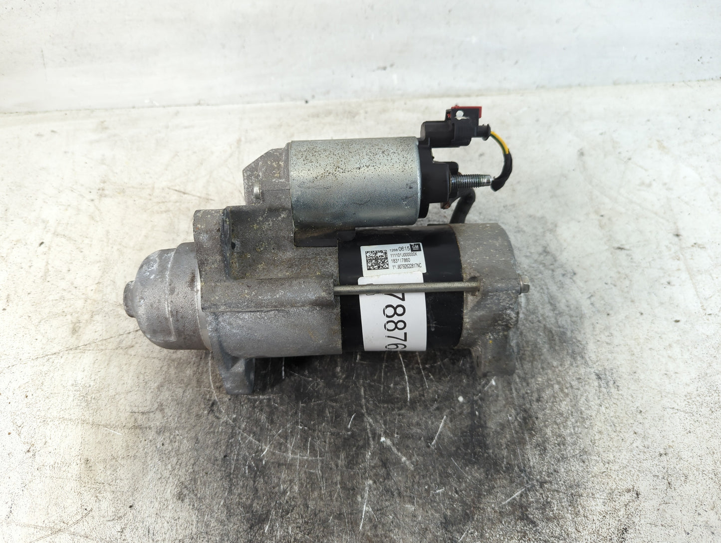2017-2021 Chevrolet Malibu Car Starter Motor Solenoid OEM P/N:12680615 Fits Fits 2017 2018 2019 2020 2021 2022 OEM Used Auto
