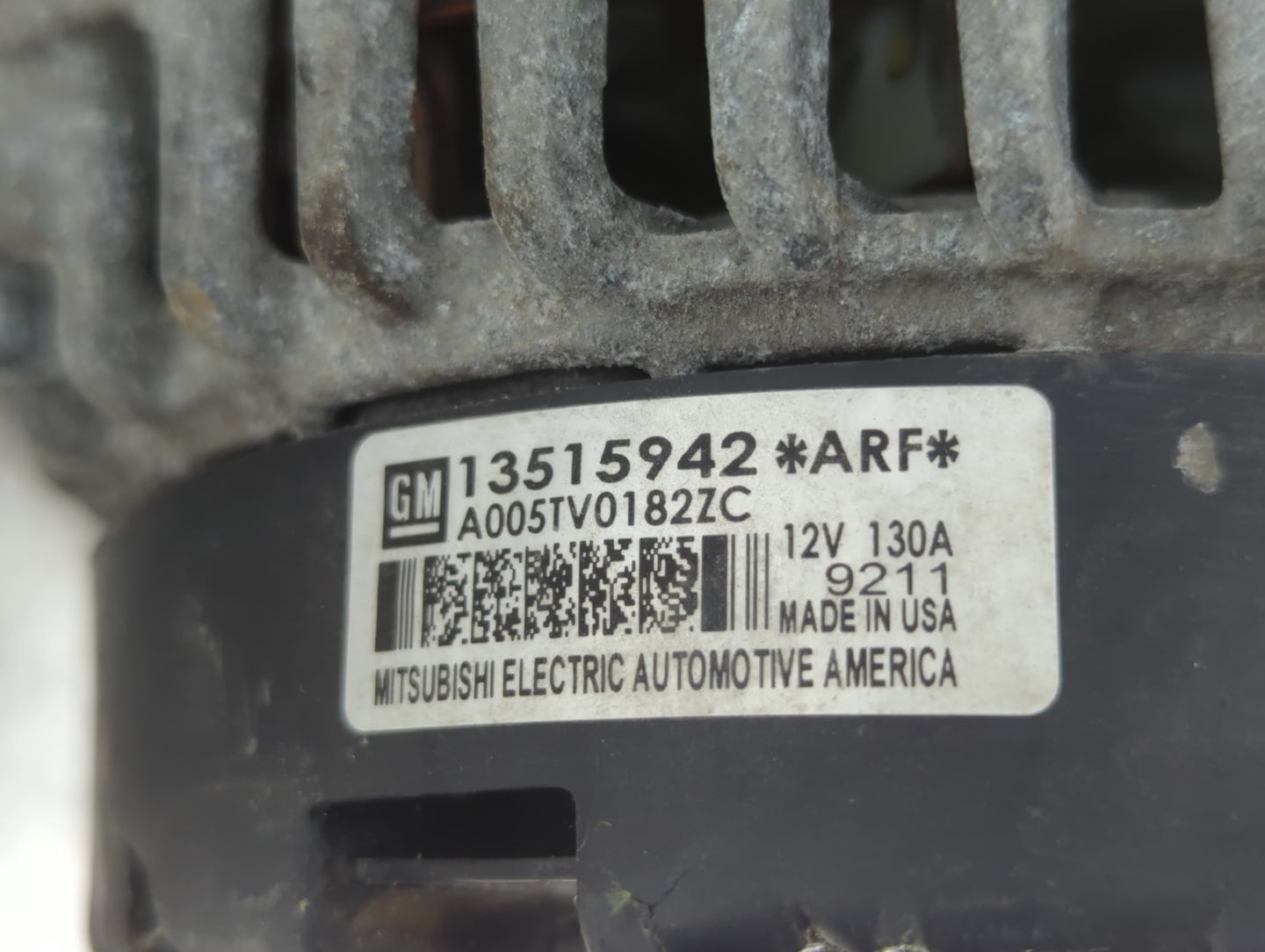 2019-2021 Chevrolet Malibu Alternator Replacement Generator Charging Assembly Engine OEM P/N:A005TV0184ZC 13515942 Fits OEM 