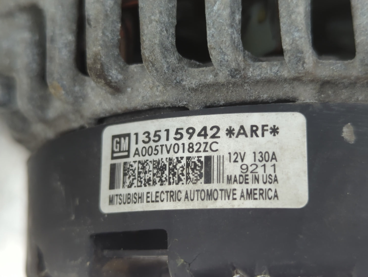 2019-2021 Chevrolet Malibu Alternator Replacement Generator Charging Assembly Engine OEM P/N:A005TV0184ZC 13515942 Fits OEM 