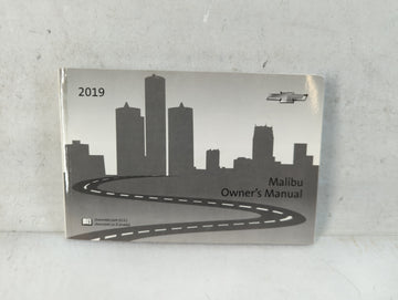 2019 Chevrolet Malibu Owners Manual Book Guide P/N:84074155A OEM Used Auto Parts - Oemusedautoparts1.com