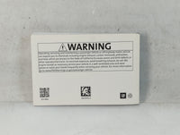 2019 Chevrolet Malibu Owners Manual Book Guide P/N:84074155A OEM Used Auto Parts - Oemusedautoparts1.com