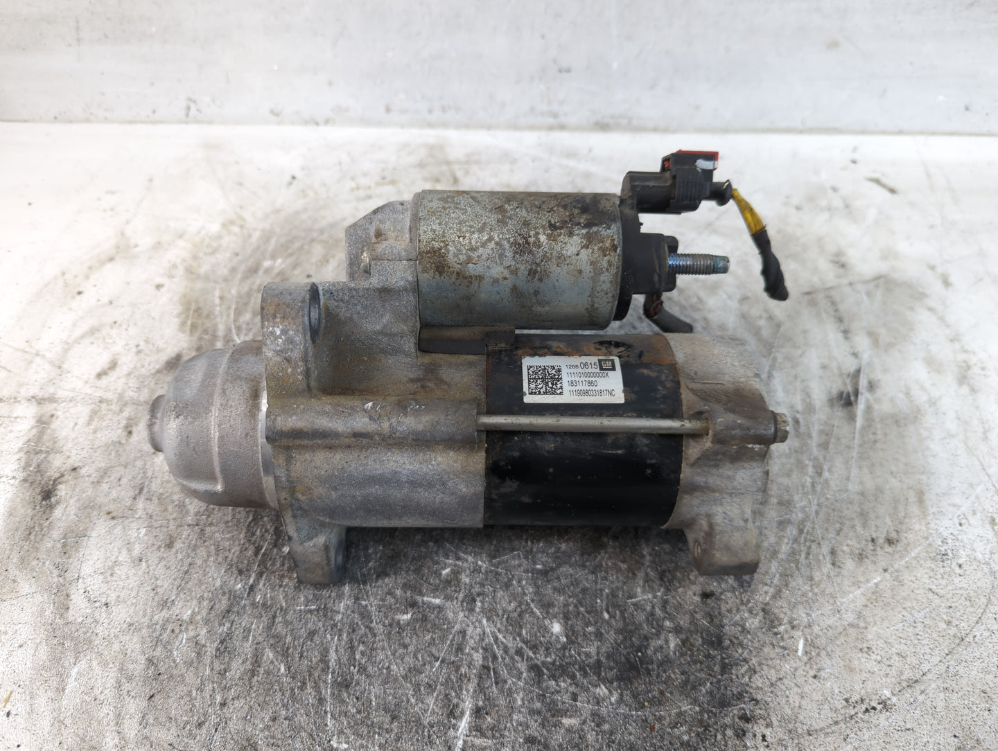 2017-2021 Chevrolet Malibu Car Starter Motor Solenoid OEM P/N:12680615 Fits Fits 2017 2018 2019 2020 2021 2022 OEM Used Auto