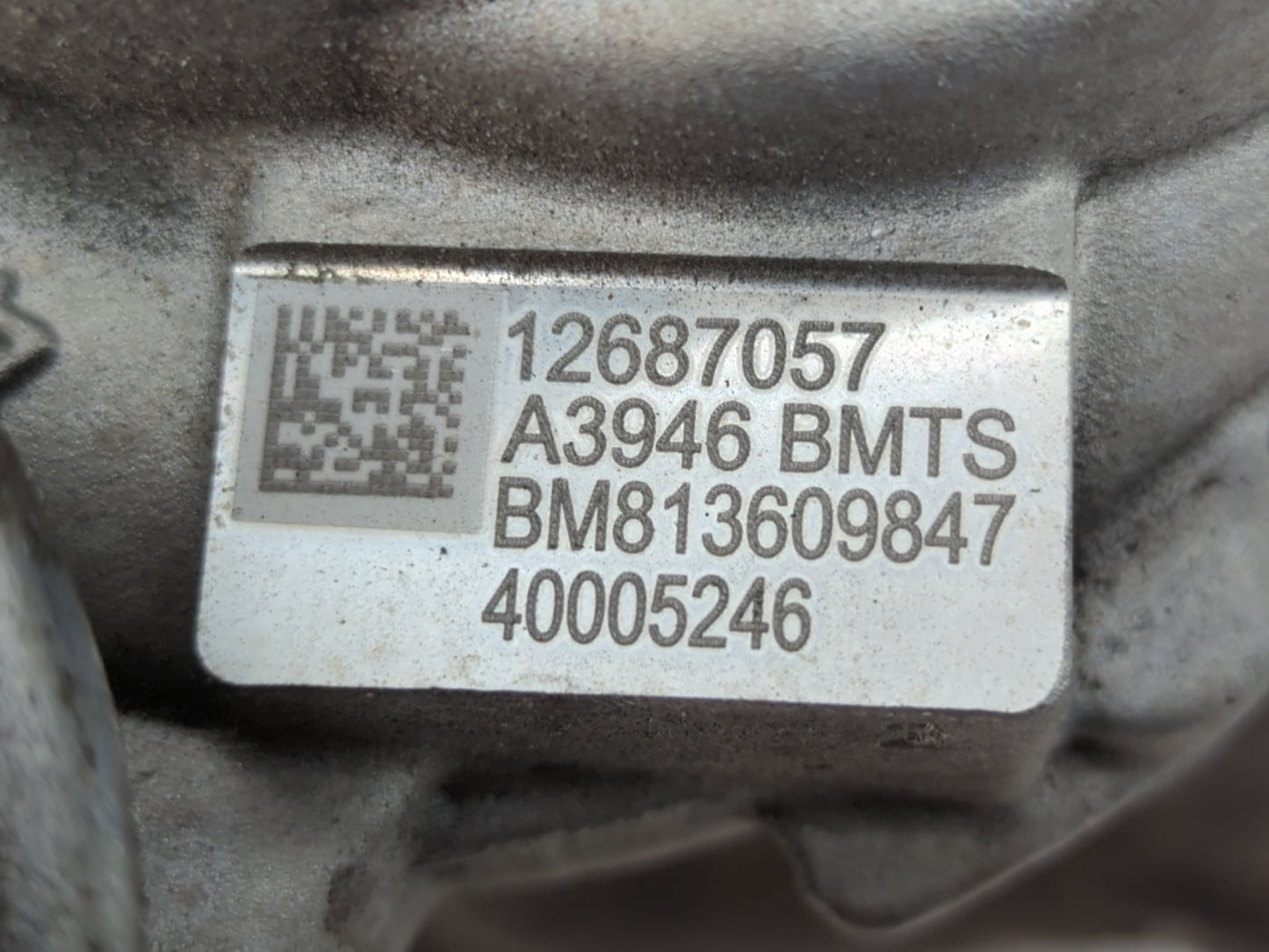 2016 Malibu Turbocharger Turbo Charger Super Charger Supercharger - Oemusedautoparts1.com