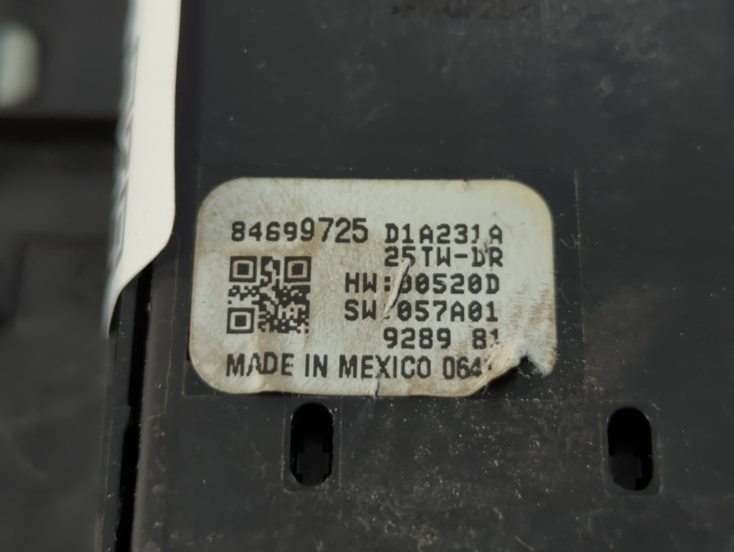 2019-2022 Chevrolet Silverado 1500 Master Power Window Switch Replacement Driver Side Left P/N:84699725 Fits OEM Used Auto P