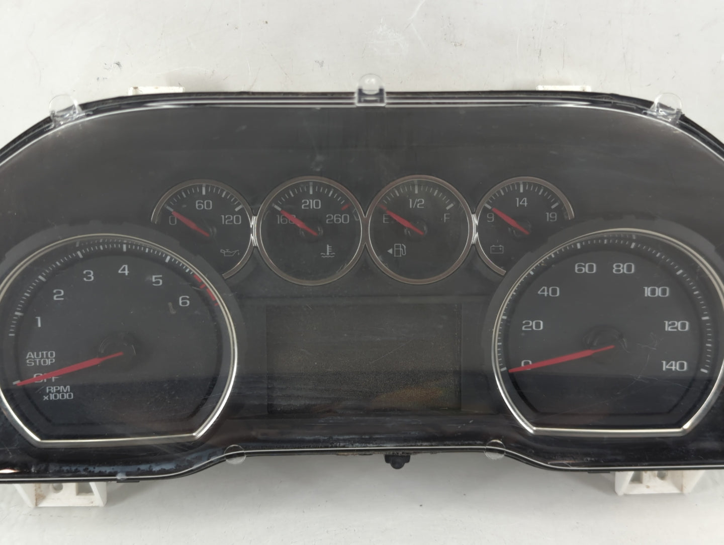 2019 Chevrolet Silverado 1500 Instrument Cluster Speedometer Gauges P/N:84608349 Fits OEM Used Auto Parts - Oemusedautoparts