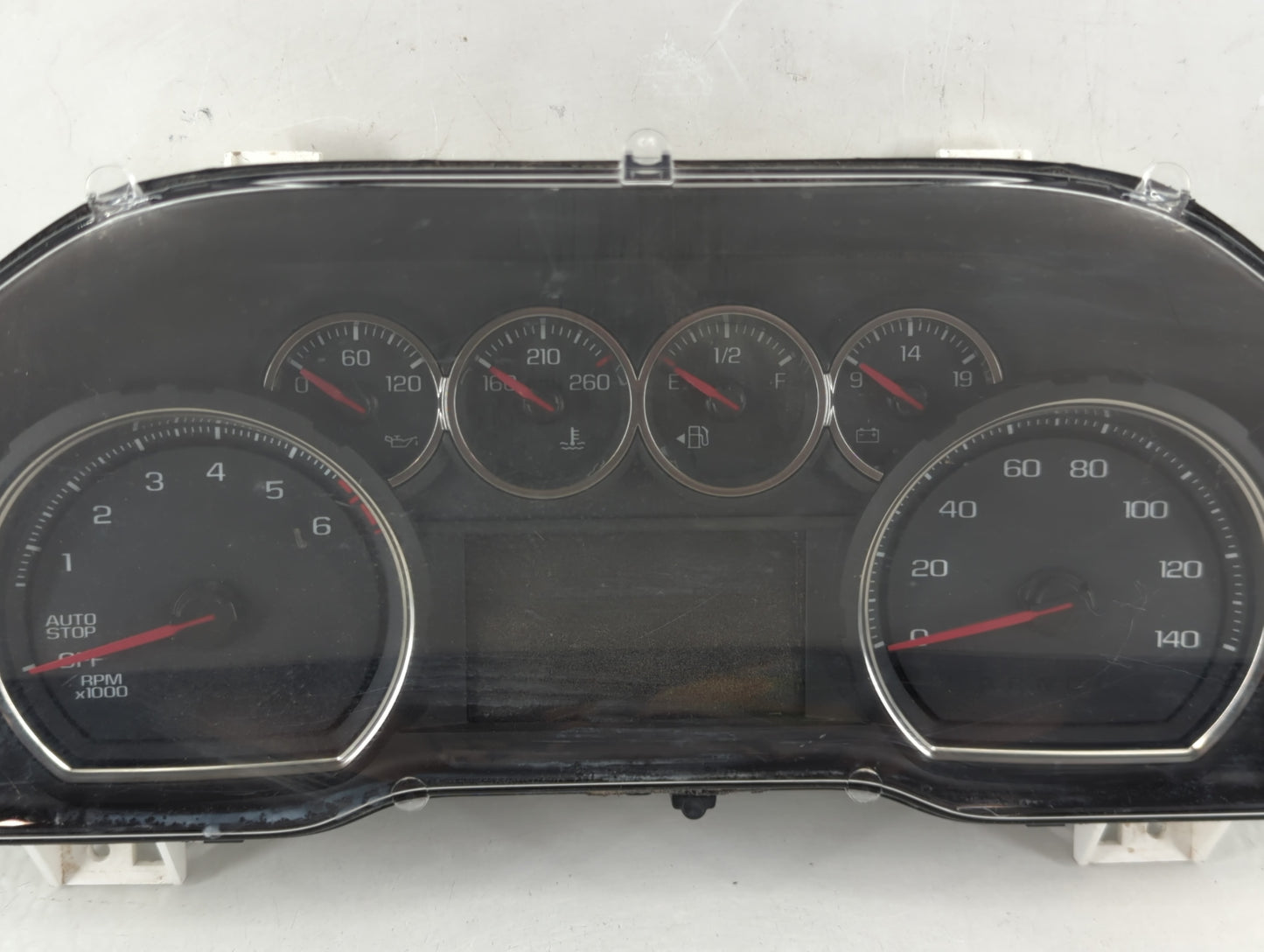 2019 Chevrolet Silverado 1500 Instrument Cluster Speedometer Gauges P/N:84608349 Fits OEM Used Auto Parts - Oemusedautoparts