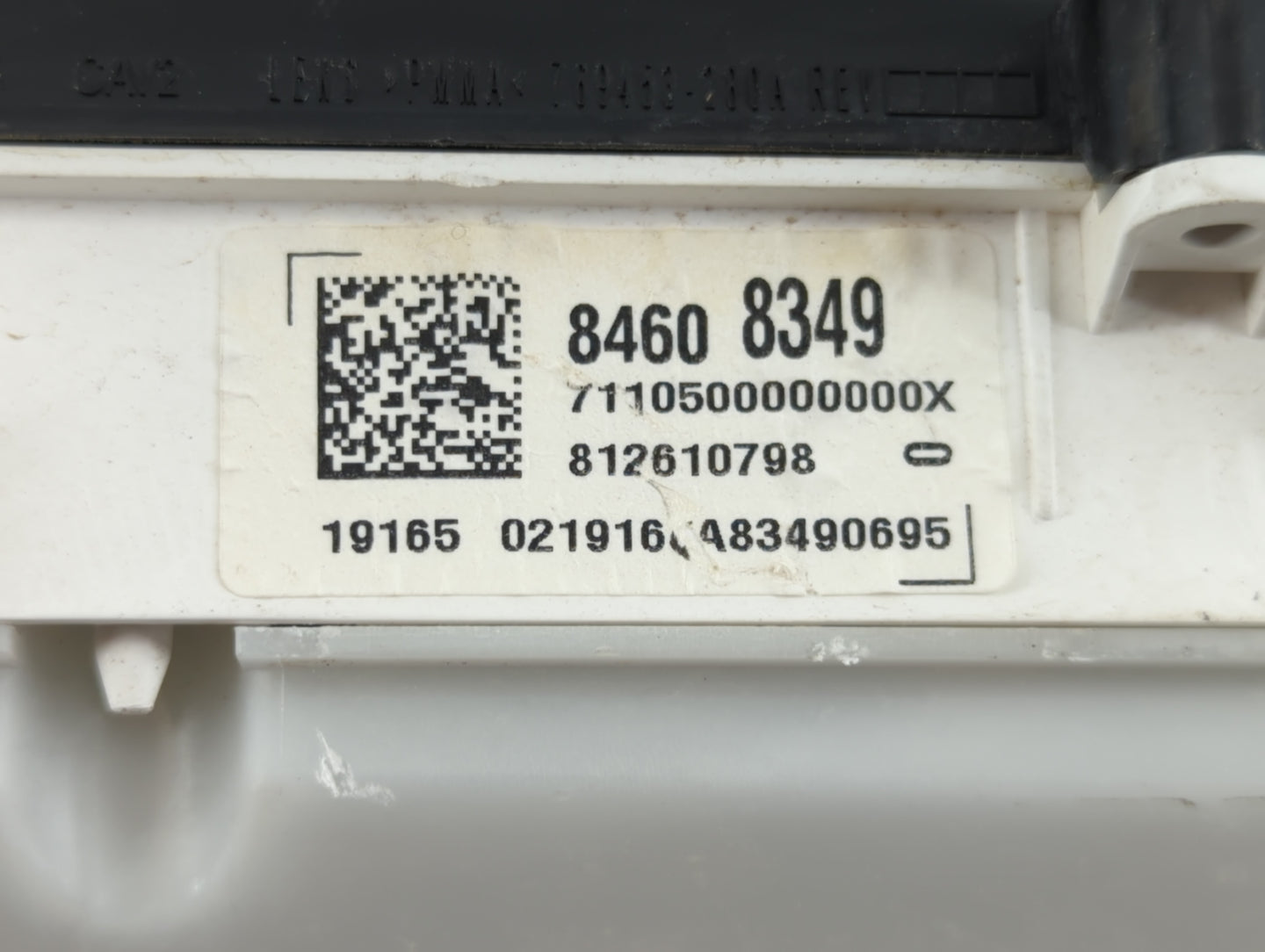 2019 Chevrolet Silverado 1500 Instrument Cluster Speedometer Gauges P/N:84608349 Fits OEM Used Auto Parts - Oemusedautoparts