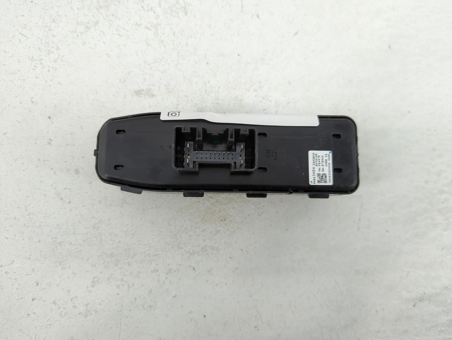 2019 Chevrolet Silverado 1500 Master Power Window Switch Replacement Driver Side Left P/N:84513464 Fits OEM Used Auto Parts 