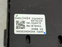 2019 Chevrolet Silverado 1500 Master Power Window Switch Replacement Driver Side Left P/N:84513464 Fits OEM Used Auto Parts 