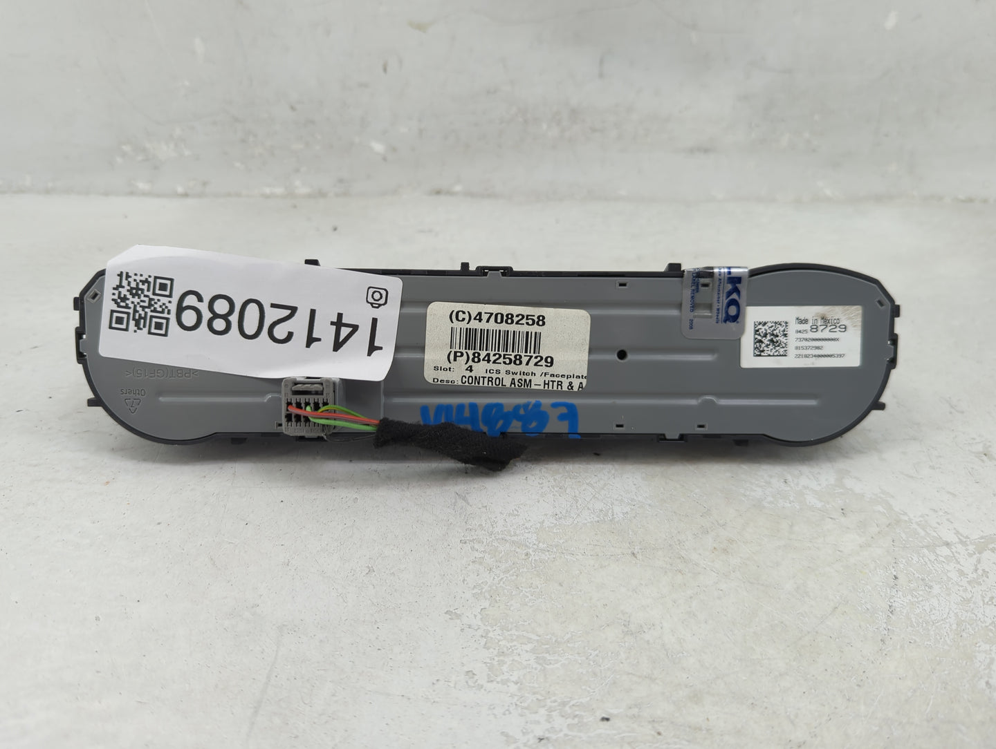 2014-2019 Chevrolet Silverado 1500 Climate Control Module Temperature AC/Heater Replacement P/N:84258729 Fits OEM Used Auto 