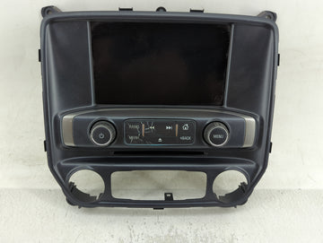 2017-2019 Chevrolet Silverado 1500 Radio AM FM Cd Player Receiver Replacement P/N:84540933 Fits Fits 2017 2018 2019 OEM Used