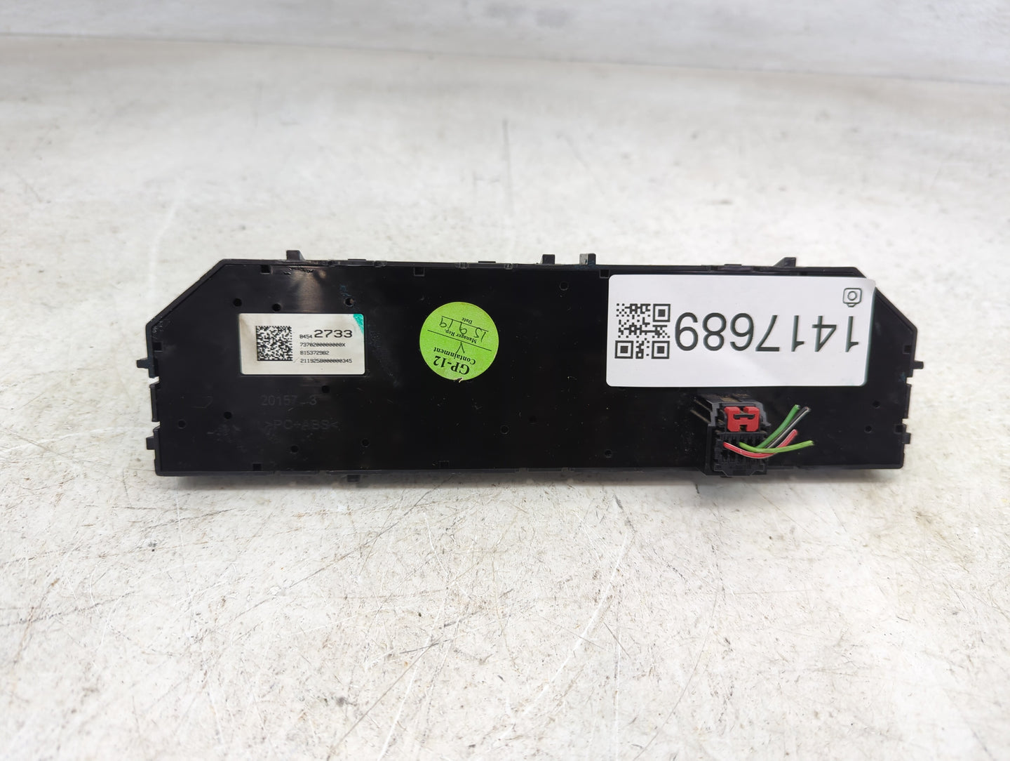 2019-2022 Chevrolet Silverado 1500 Climate Control Module Temperature AC/Heater Replacement P/N:84542733 Fits OEM Used Auto 