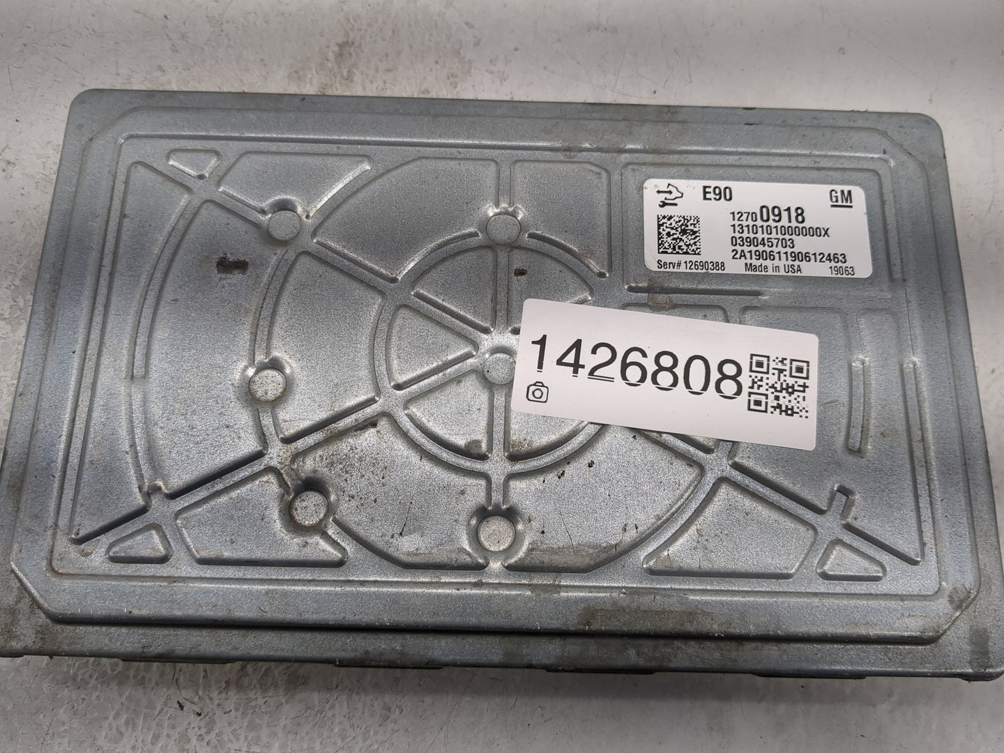 2019-2021 Chevrolet Silverado 1500 PCM Engine Control Computer ECU ECM PCU OEM P/N:039045703 12700918 Fits Fits 2019 2020 20