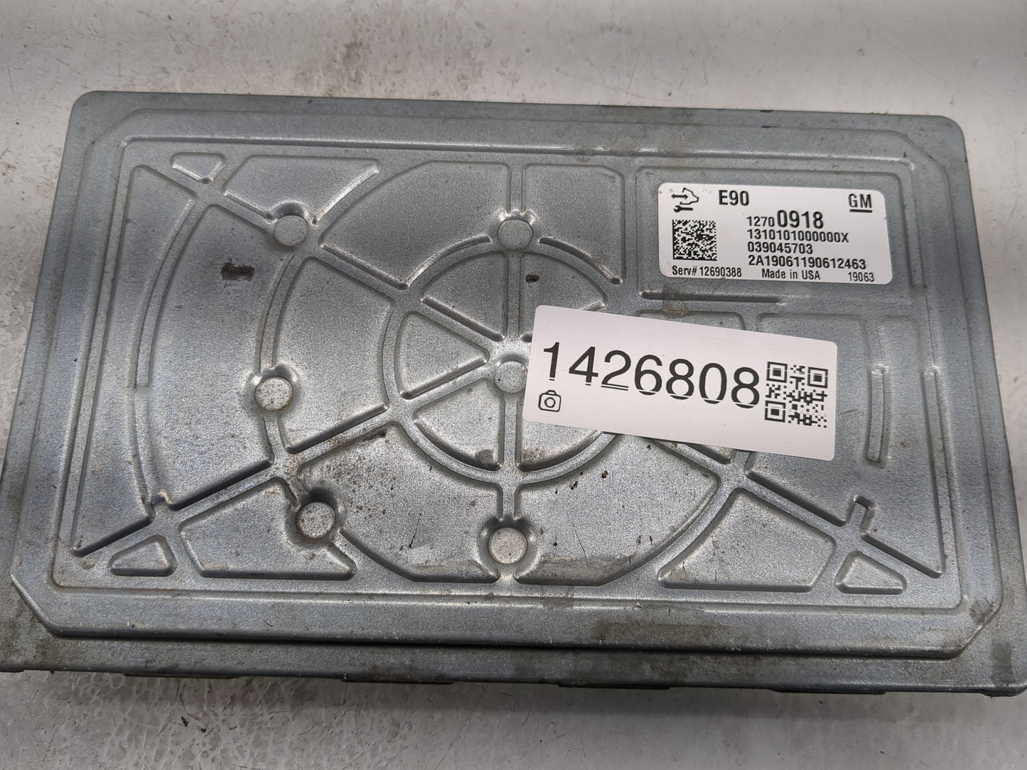 2019-2021 Chevrolet Silverado 1500 PCM Engine Control Computer ECU ECM PCU OEM P/N:039045703 12700918 Fits Fits 2019 2020 20
