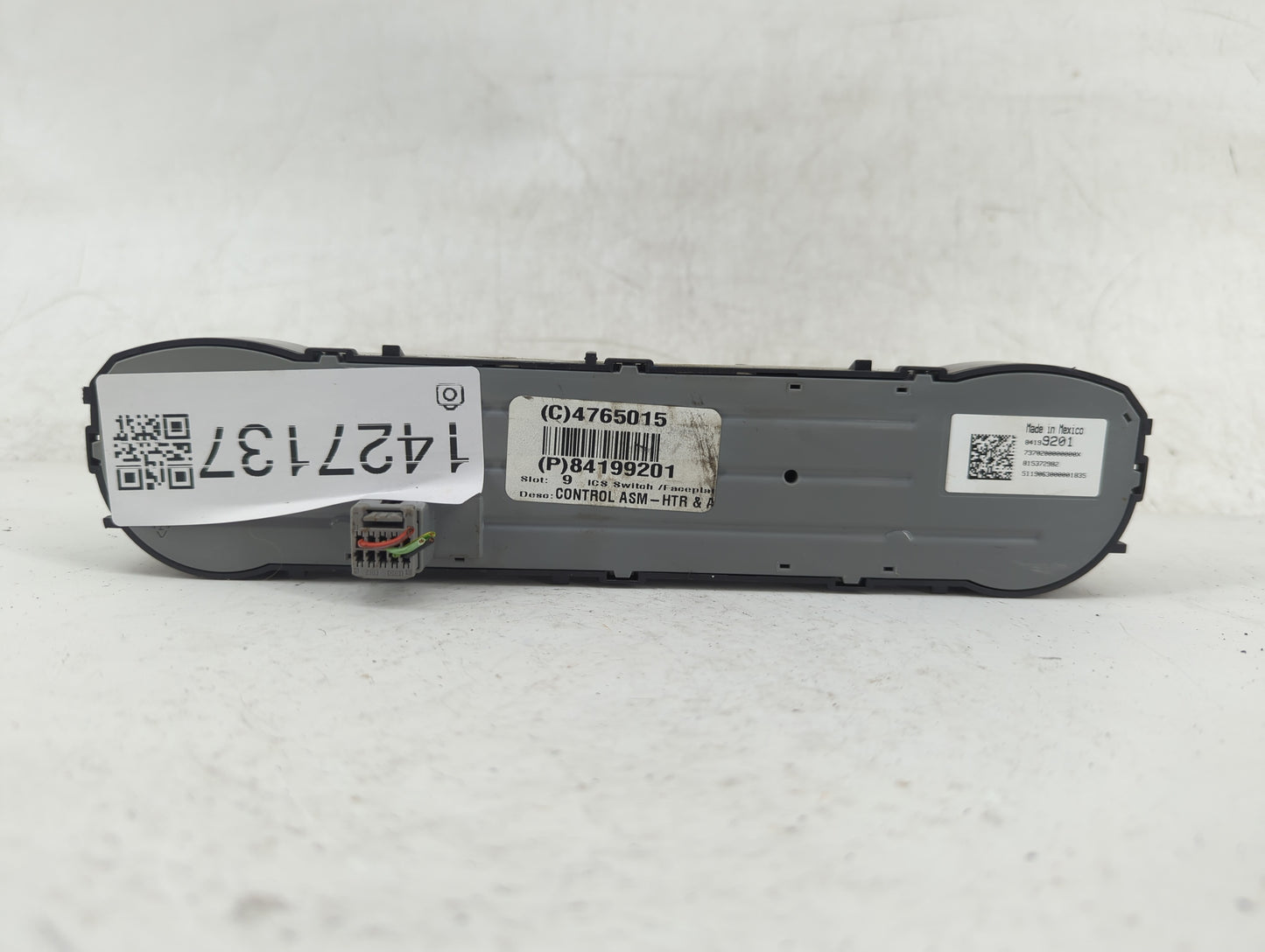 2014-2019 Chevrolet Silverado 1500 Climate Control Module Temperature AC/Heater Replacement P/N:84199201 4765015 Fits OEM Us