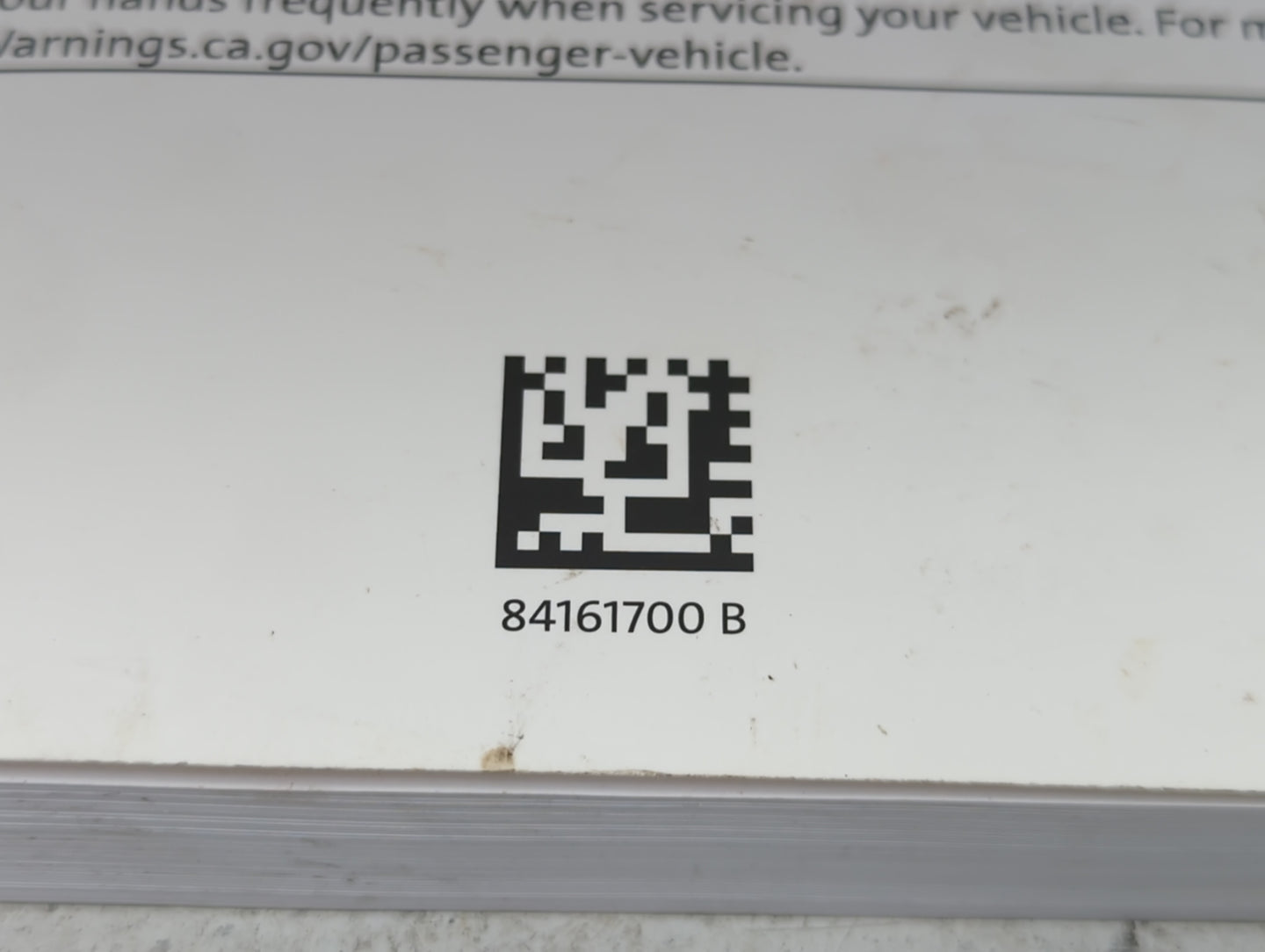2019 Chevrolet Silverado 1500 Owners Manual Book Guide P/N:84161700 OEM Used Auto Parts - Oemusedautoparts1.com