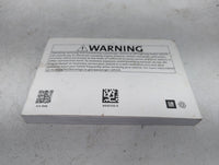 2019 Chevrolet Silverado 1500 Owners Manual Book Guide P/N:84161700 OEM Used Auto Parts - Oemusedautoparts1.com