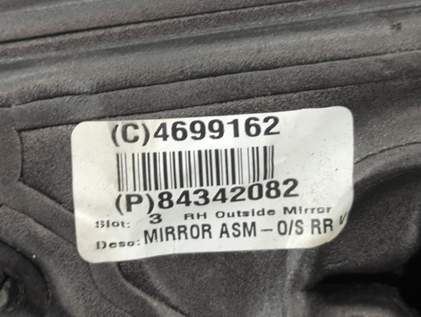2014-2019 Chevrolet Silverado 1500 Passenger Side View Mirror - Right Door Mirror OEM Used - Oemusedautoparts1.com