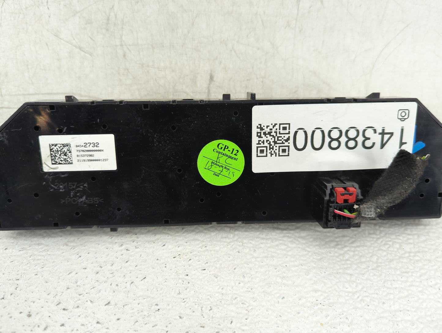 2019-2022 Chevrolet Silverado 1500 Climate Control Module Temperature AC/Heater Replacement P/N:84542732 Fits OEM Used Auto 