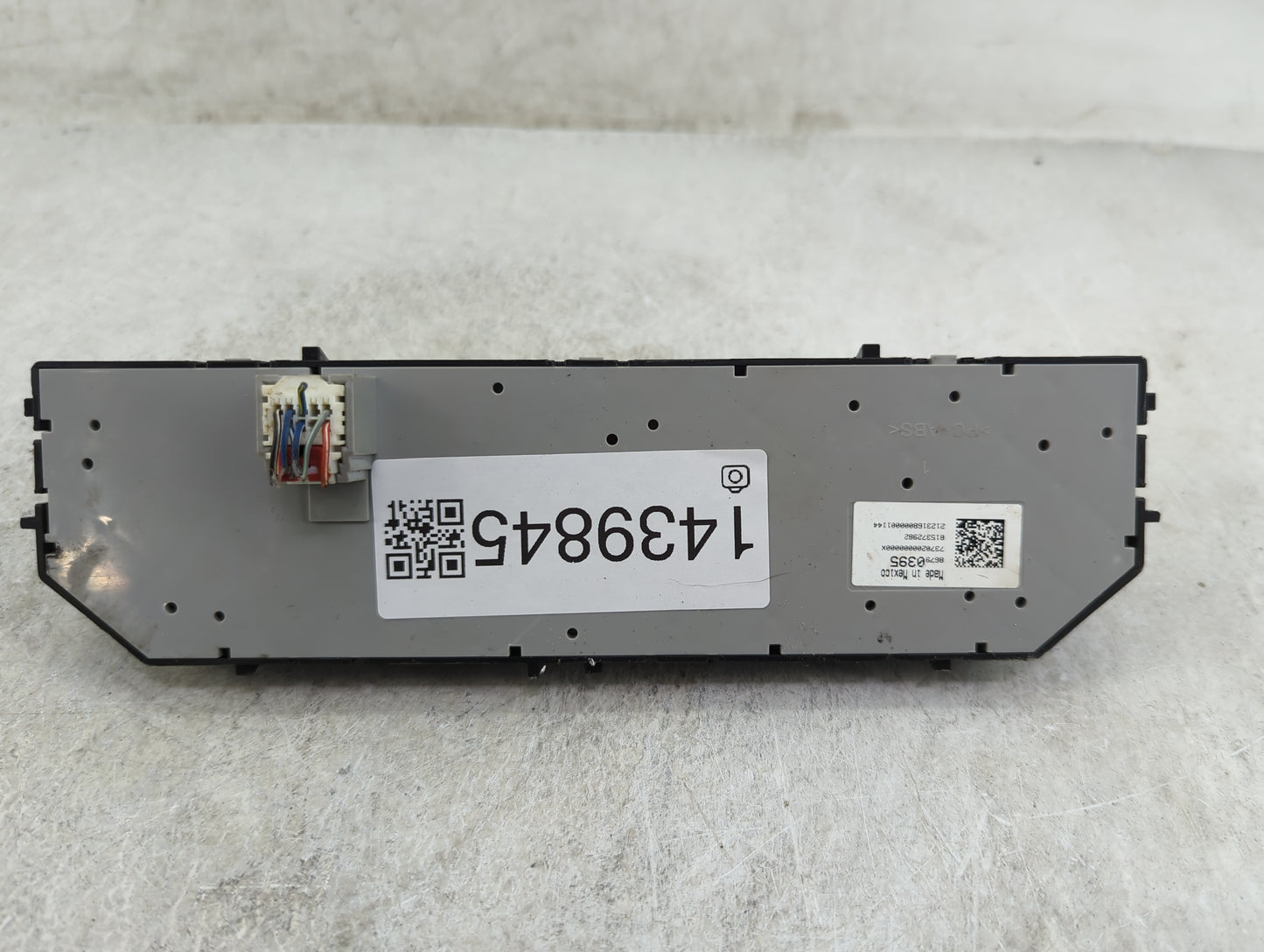 2019-2022 Chevrolet Silverado 1500 Climate Control Module Temperature AC/Heater Replacement P/N:86790395 84542732 Fits OEM U
