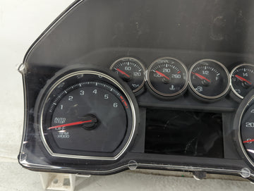 2019 Chevrolet Silverado 1500 Instrument Cluster Speedometer Gauges P/N:84570996 7110500000000X, 812610798, 769453-280A Fits OEM Used Auto Parts