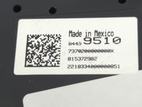 2019 Chevrolet Silverado 1500 Climate Control Module Temperature AC/Heater Replacement P/N:22183340 815372982, 7370200000000