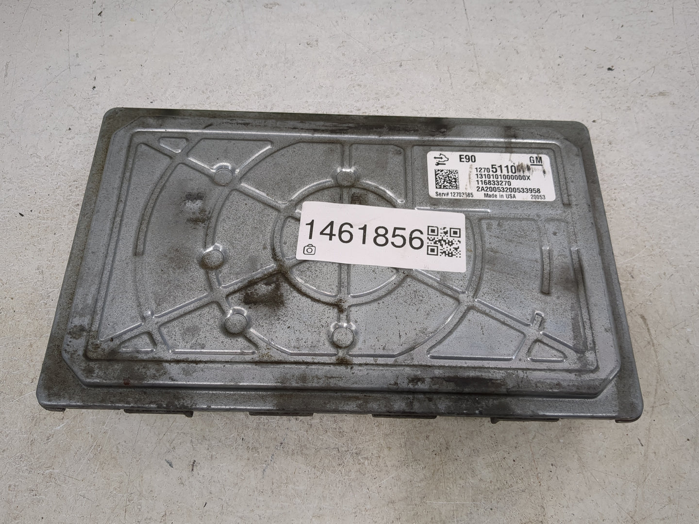 2019-2021 Chevrolet Silverado 1500 PCM Engine Control Computer ECU ECM PCU OEM P/N:12705110 12700918 Fits Fits 2019 2020 202