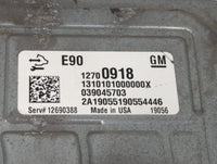 2019-2021 Chevrolet Silverado 1500 PCM Engine Control Computer ECU ECM PCU OEM P/N:12700918 12690388 Fits Fits 2019 2020 202