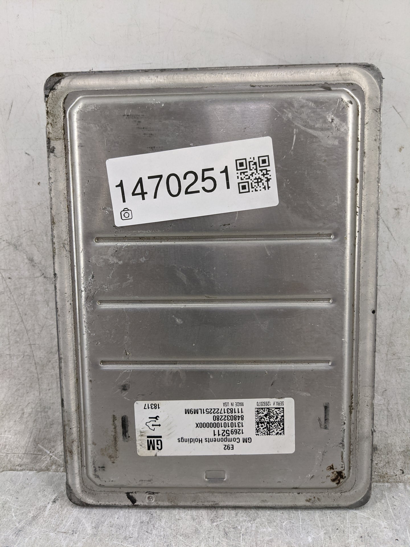 2019 Chevrolet Silverado 1500 PCM Engine Control Computer ECU ECM PCU OEM P/N:12695211 12592070 Fits Fits 2018 2020 2021 OEM