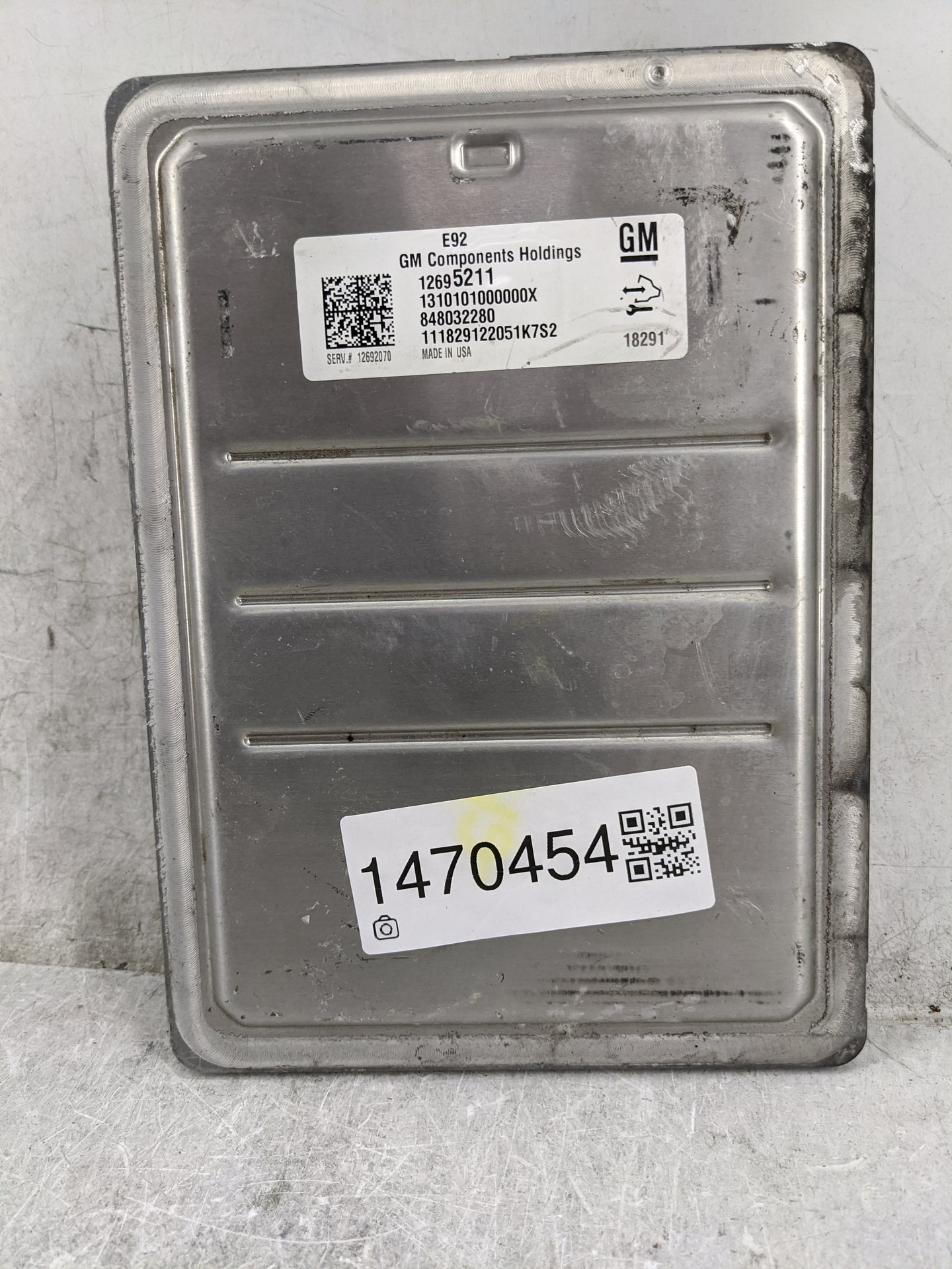 2019 Chevrolet Silverado 1500 PCM Engine Control Computer ECU ECM PCU OEM P/N:12695211 12692070 Fits Fits 2018 2020 2021 OEM