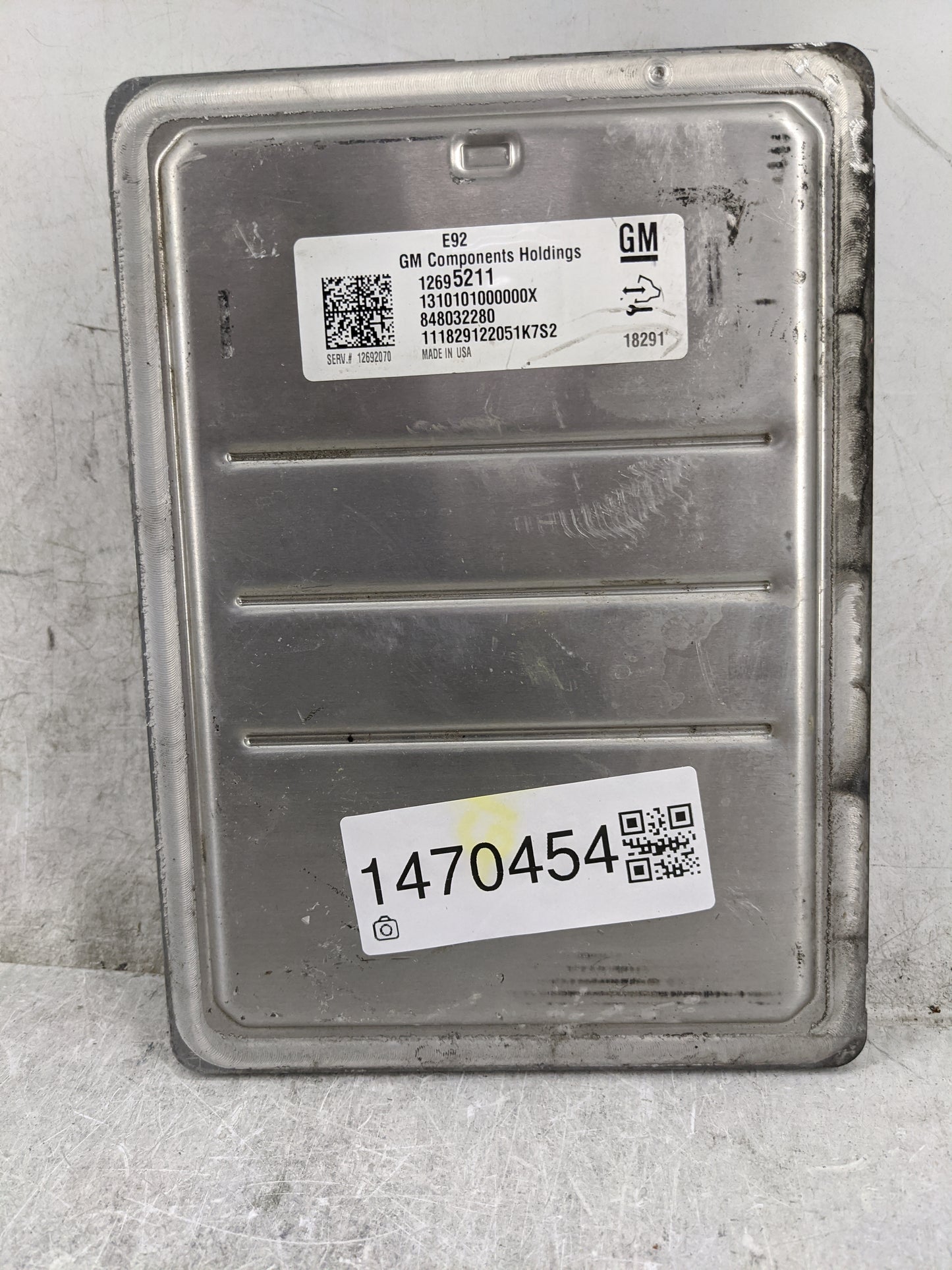 2019 Chevrolet Silverado 1500 PCM Engine Control Computer ECU ECM PCU OEM P/N:12695211 12692070 Fits Fits 2018 2020 2021 OEM