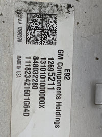 2019 Chevrolet Silverado 1500 PCM Engine Control Computer ECU ECM PCU OEM P/N:12695211 24596927 Fits Fits 2018 2020 2021 OEM