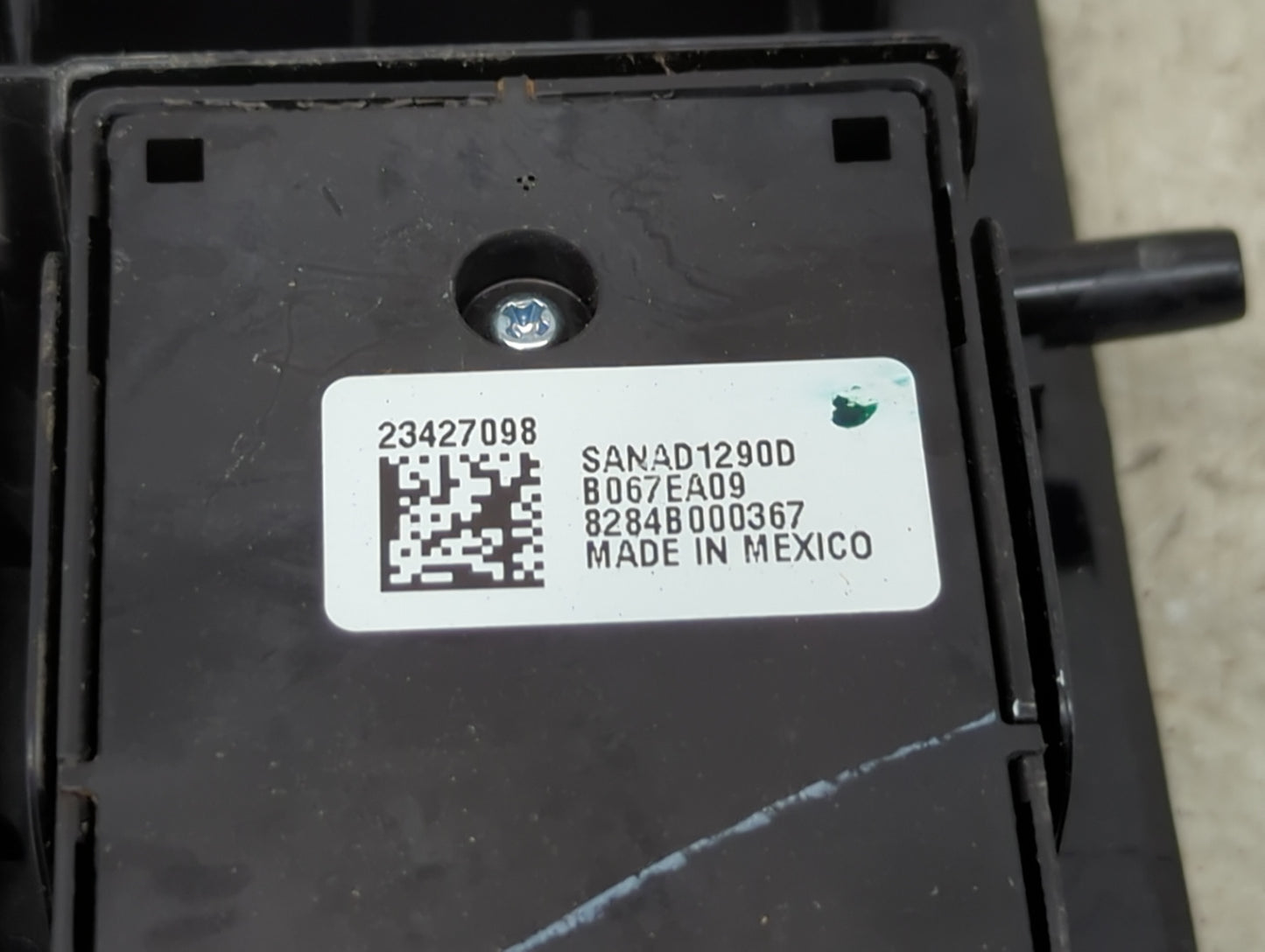 2014-2019 Chevrolet Silverado 1500 Master Power Window Switch Replacement Driver Side Left P/N:23427098 SANAD1290D Fits OEM 