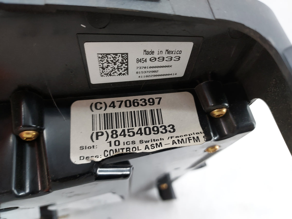 2015-2019 Chevrolet Silverado 1500 Audio Cd Disc Player 1499151 - Oemusedautoparts1.com