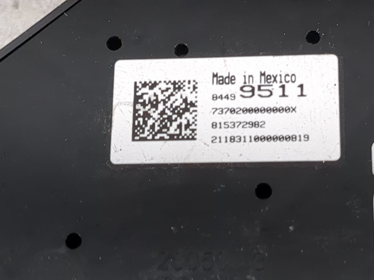 2019 Chevrolet Silverado 1500 Climate Control Module Temperature AC/Heater Replacement P/N:84499511 815372982 Fits Fits 2020