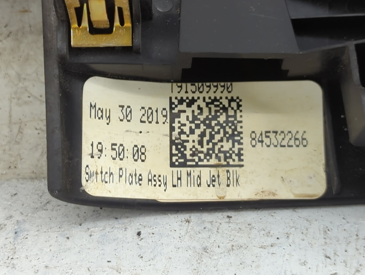 2019-2020 Chevrolet Silverado 1500 Master Power Window Switch Replacement Driver Side Left P/N:84532266 Fits Fits 2019 2020 
