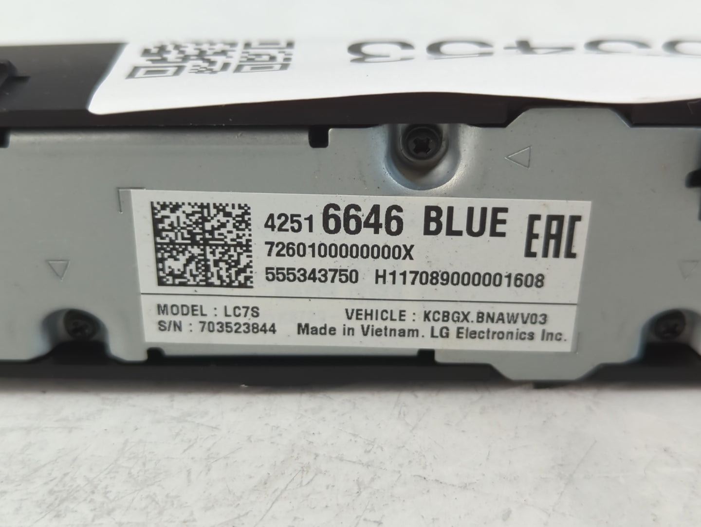 2016-2019 Chevrolet Silverado 1500 Radio AM FM Cd Player Receiver Replacement P/N:42516646 Fits Fits 2016 2017 2018 2019 OEM