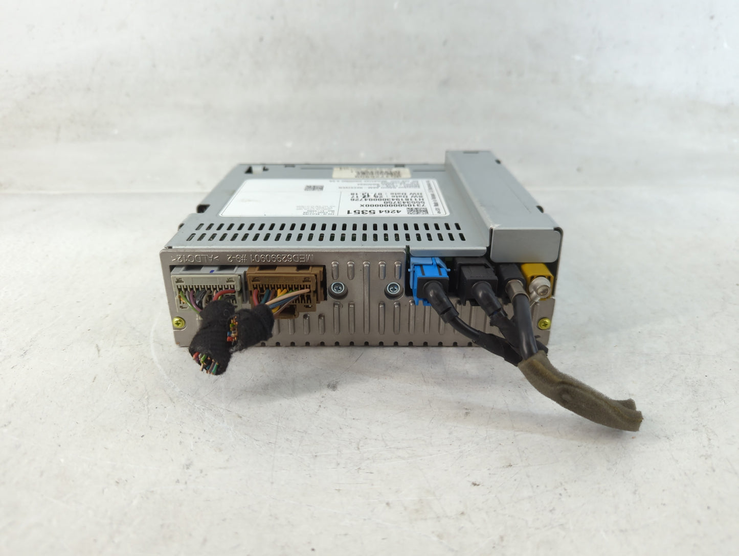 2019 Chevrolet Silverado 1500 Radio AM FM Cd Player Receiver Replacement P/N:42645351 Fits Fits 2018 2020 OEM Used Auto Part
