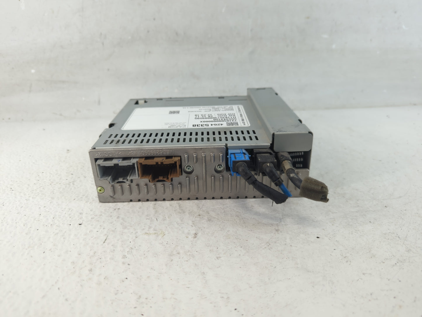 2017-2018 Chevrolet Silverado 2500 Radio AM FM Cd Player Receiver Replacement P/N:42645338 Fits Fits 2017 2018 2019 OEM Used