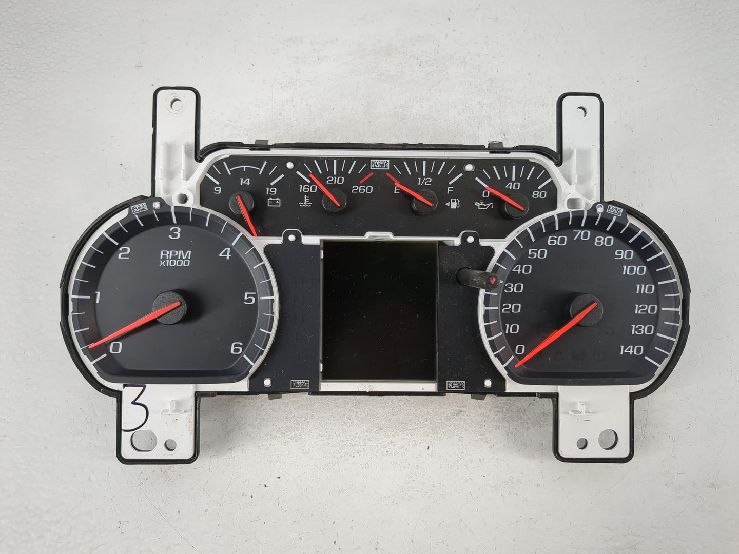 2019 Chevrolet Silverado 2500 Instrument Cluster Speedometer Gauges P/N:84597912 Fits Fits 2018 OEM Used Auto Parts - Oemuse