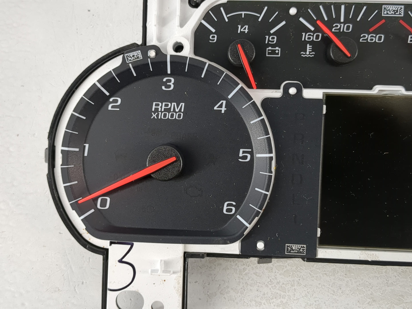 2019 Chevrolet Silverado 2500 Instrument Cluster Speedometer Gauges P/N:84597912 Fits Fits 2018 OEM Used Auto Parts - Oemuse