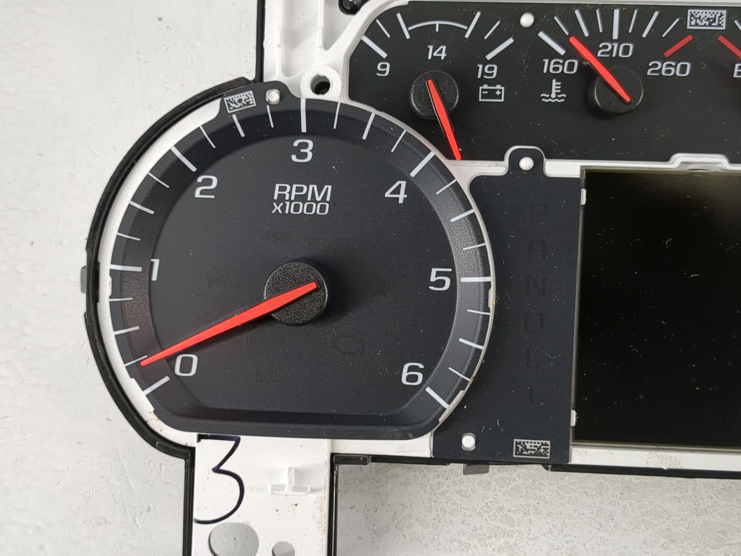 2019 Chevrolet Silverado 2500 Instrument Cluster Speedometer Gauges P/N:84597912 Fits Fits 2018 OEM Used Auto Parts - Oemuse
